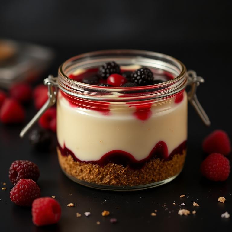Berry Cheesecake Jar