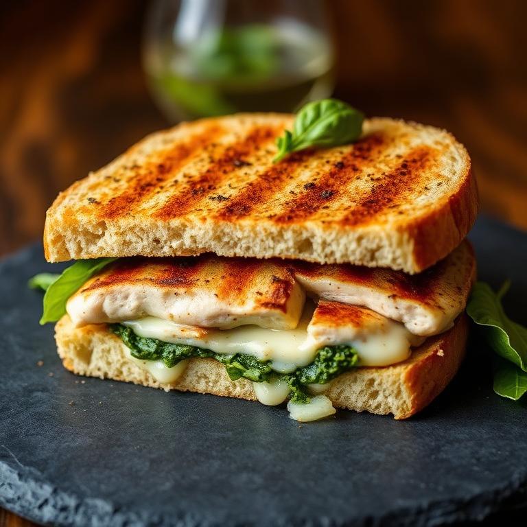 Pesto Chicken Panini