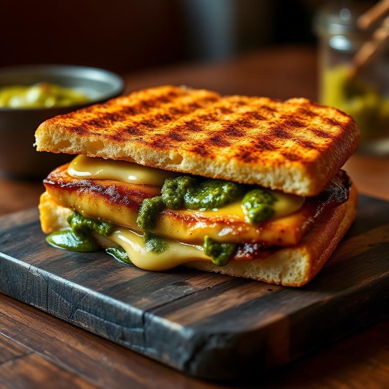 Paneer Tikka Sandwich